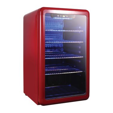 Magic Chef® 3.4-Cu. Ft. Retro Beverage Cooler (Red)