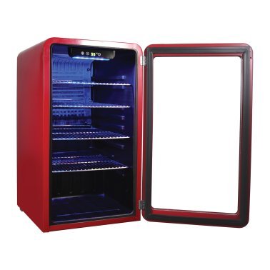 Magic Chef® 3.4-Cu. Ft. Retro Beverage Cooler (Red)