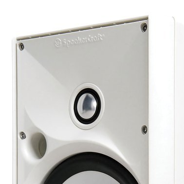 SpeakerCraft® OE6 Three 125-Watt-Continuous-Power Outdoor Speaker (White)