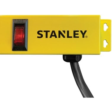 STANLEY ShopMAX Pro 6-Outlet Surge-Protector Power Bar with 4-Ft. Cord