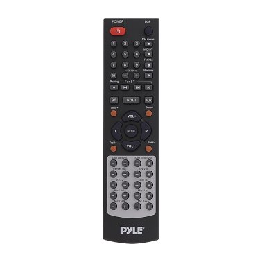 Pyle® Bluetooth® 5.1-Channel Home Stereo Karaoke Receiver with Built-in Preamp, PT588AB