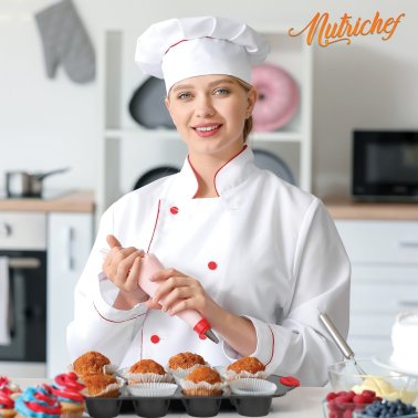 NutriChef 10-Piece Non-Stick Kitchen Oven Baking Pans