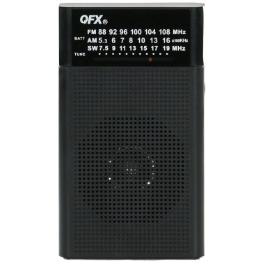 QFX® AM/FM/Shortwave 3-Band Radio