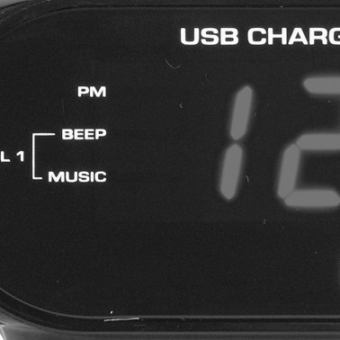 RCA Dual Wake USB Charging Clock Radio