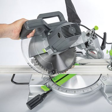 Genesis™ 15-Amp 10-In. Compound Miter Saw with Laser Guide and Blade