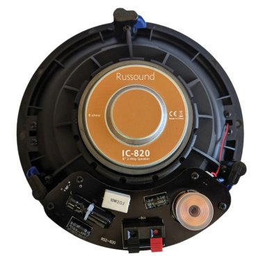 Russound® Architectural Series IC-820 100-Watt 8-In. In-Ceiling Enhanced Performance 2-Way Loudspeakers, 2 Count