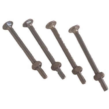 Carriage Bolts, 4 pk (3")