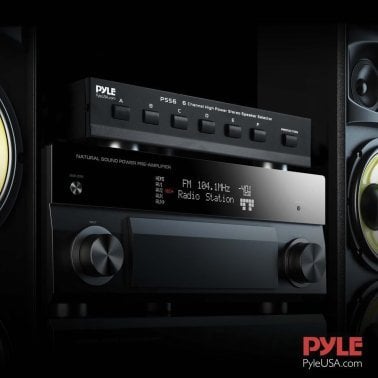 Pyle® High-Power Stereo Speaker Selector (6 Channel)