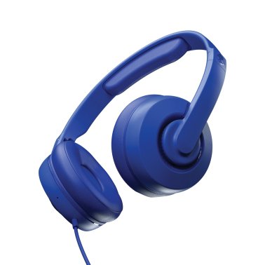 Skullcandy® Cassette™ Junior Wired Over-Ear Headphones with Microphone (Blue)