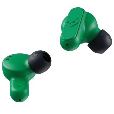 Skullcandy® Dime® True 2 In-Ear True Wireless Stereo Bluetooth® Earbuds with Microphones (Dark Blue / Green)
