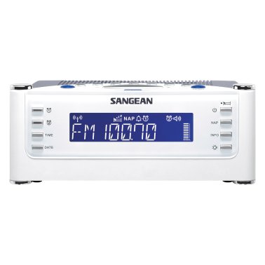 Sangean® AM/FM Atomic Clock Radio with LCD Display