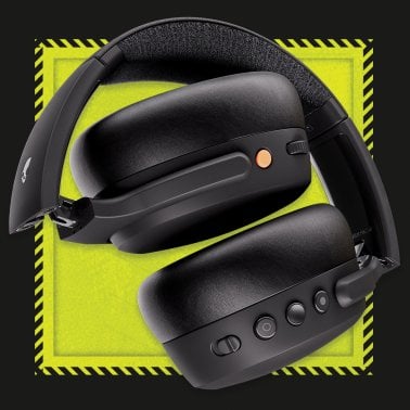 Skullcandy® Crusher® ANC 2 Bluetooth® Over-Ear Sensory Bass Headphones with Microphone, Noise Canceling, True Black