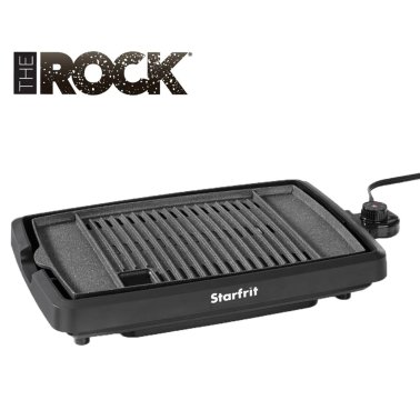 THE ROCK™ by Starfrit® Indoor Smokeless Electric BBQ Grill