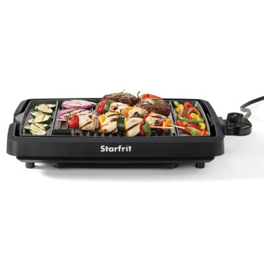 THE ROCK™ by Starfrit® Indoor Smokeless Electric BBQ Grill