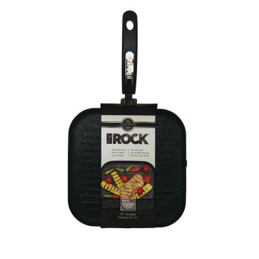 THE ROCK™ by Starfrit® 10" Grill Pan with Bakelite Handles