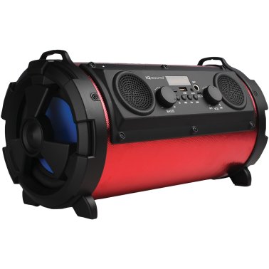IQ Sound® IQ-1525BT Wireless Bluetooth® Speaker (Red)