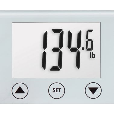 Taylor® Precision Products BIA Glass Bathroom Scale, Marble, 440-Lb. Capacity
