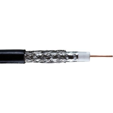 Vericom® RG6 CCS Dual-Shield Coaxial Cable, 1000ft