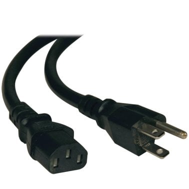 Tripp Lite® by Eaton® 18-AWG Universal Computer Power Cord (15 Ft.)