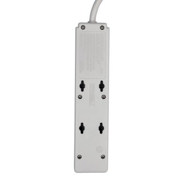 Tripp Lite® by Eaton® Protect It!® Home Computer Surge Protector Strip, 4 Outlets, 4-Ft. Cord, TLP404