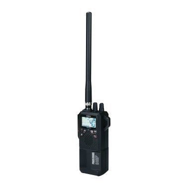 Uniden® Pro Series 40-Channel Weatherband Handheld CB Radio with Whip Antenna, Black, PRO538HHFM