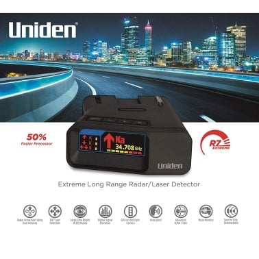 Uniden® R7 Extreme Long-Range Laser/Radar Detector with GPS and Threat Direction