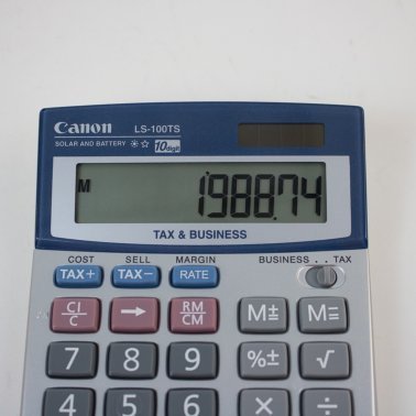 Canon® LS100TS 10-Digit Calculator