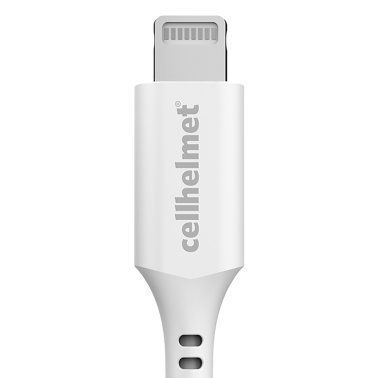 cellhelmet® Charge and Sync USB-C® to Lightning® Round Cable (1 Ft.)