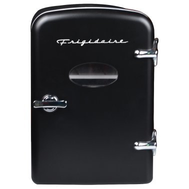 Frigidaire® 0.5-Cubic-Foot Retro Portable Mini Fridge (Black)