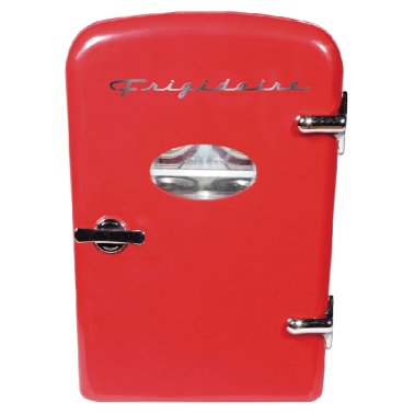 Frigidaire® 0.5-Cubic-Foot Retro Portable Mini Fridge (Red)