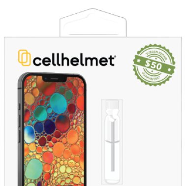 cellhelmet® Liquid Glass Screen Protector for Phones and Watches with Glass Screens ($50 Screen Repair Coverage)