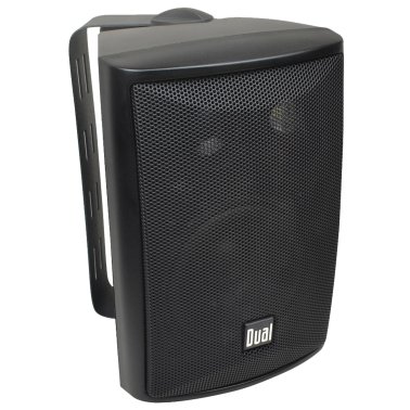 Dual® 4" 3-Way Indoor/Outdoor Speakers (Black)