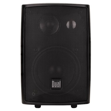 Dual® 4" 3-Way Indoor/Outdoor Speakers (Black)