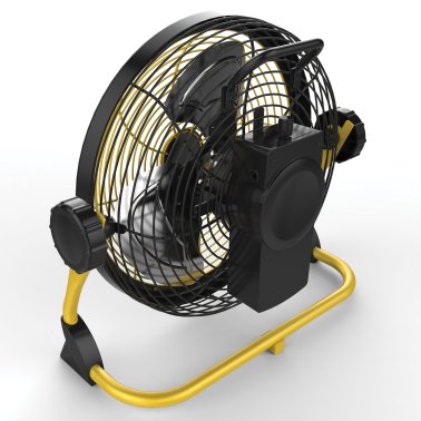 GeekAire® Variable-Speed 25-Watt 12-In. Rechargeable Outdoor High-Velocity Floor Fan