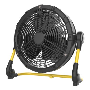 GeekAire® Variable-Speed 12-In. Rechargeable Outdoor High-Velocity Misting Floor Fan with Removeable Battery Power Bank