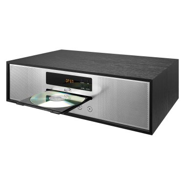 iLive IHB340B 20-Watt Stereo Home Music System with Built-in Bluetooth®, CD Player, FM Radio, and Remote