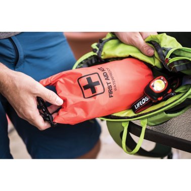 Life+Gear 130-Piece Dry Bag First Aid & Survival Kit