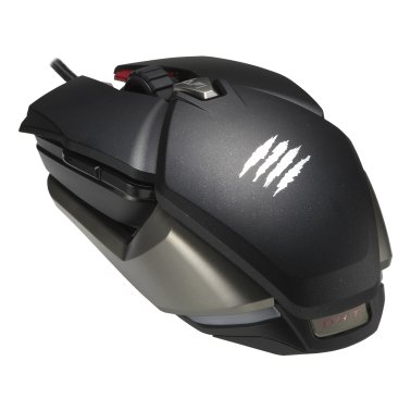 MAD CATZ® B.A.T. 6+ Performance Ambidextrous Corded Gaming Mouse, Black