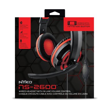 Nyko® NS-2600 Wired Over-Ear Headset for Nintendo Switch®
