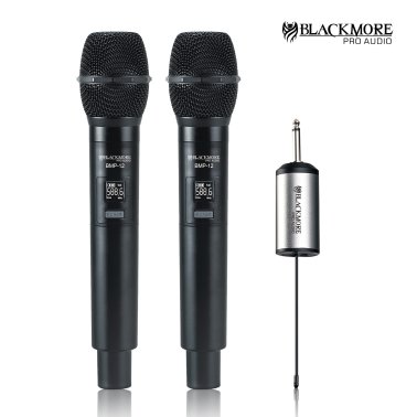 Blackmore Pro Audio BMP-12 Dual Wireless UHF Microphone System