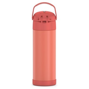 Thermos® 16-Ounce FUNtainer® Vacuum-Insulated Stainless Steel Bottle with Spout (Apricot)