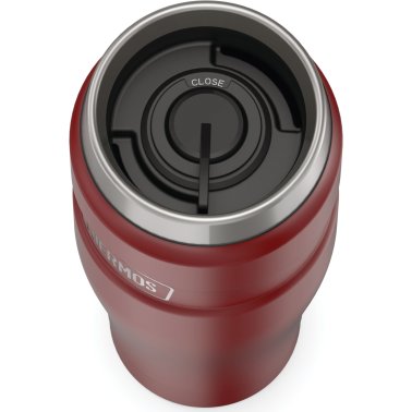 Thermos® 16-Ounce Stainless King™ Vacuum-Insulated Stainless Steel Travel Tumbler (Matte Red)