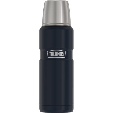 Thermos® 16-Ounce Stainless King™ Vacuum-Insulated Stainless Steel Compact Bottle (Matte Blue)