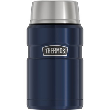 Thermos® 24-Ounce Stainless King™ Vacuum-Insulated Food Jar (Matte Blue)