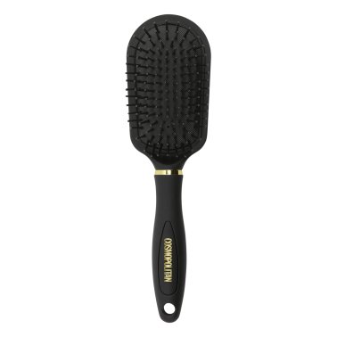 Cosmopolitan Detangling Wet/Dry Hair Brush (Black/Gold)