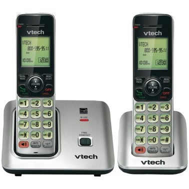 VTech® DECT 6.0 2-Handset Cordless Expandable Speakerphone with Caller ID