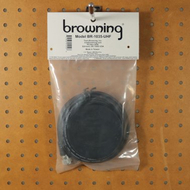 Browning® 3-5/8-In. NMO Magnet Mount with Rubber Boot and Preinstalled UHF PL-259 Connector (Black)