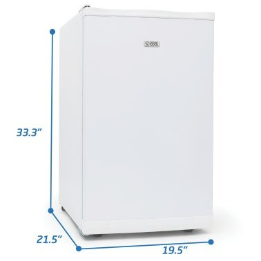 Commercial Cool® 2.8 Cubic-Foot Upright Freezer
