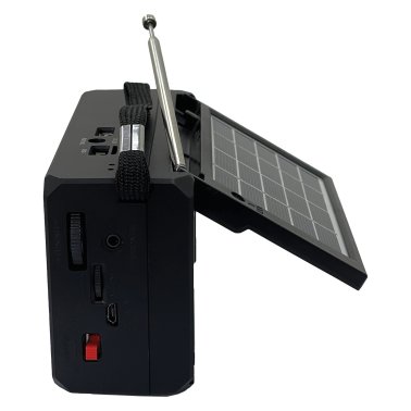 Audiobox® Multiband Solar Emergency Radio, RX12-BT