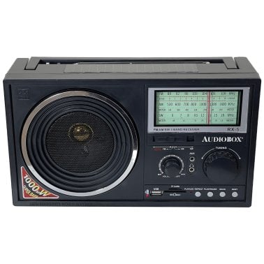 Audiobox® Rechargeable Solar Radio with Bluetooth®